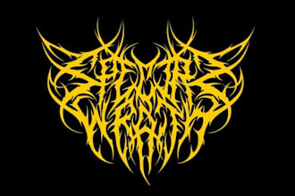 design a modern and edgy post hardcore metal logo