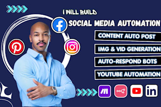 social media automation, youtube faceless video, instagram bot, manychat, tiktok