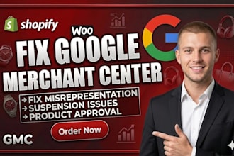 fix google merchant center errors and disapproved products