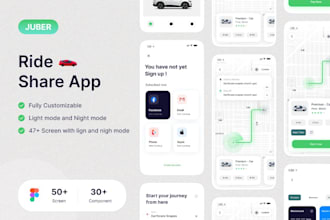 develop transportation management rideshare booking fleet logistic mobile app