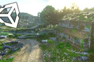 design 3d game environment and level design in unreal engine and unity
