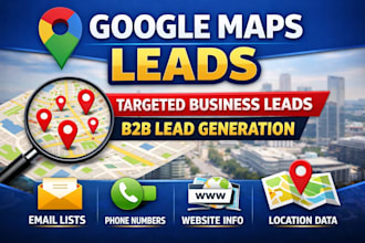 do google map lead generation and find targeted local business lead