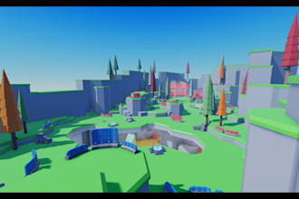 build realistic roblox map, tycoon map, terrain map and city map lobby and obby