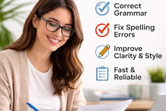 proofread and edit your english content professionally