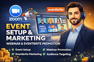 do successful event setup, event marketing webinar promotion