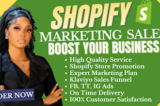 shopify virtual assistance for shopify marketing  to boost shopify sales