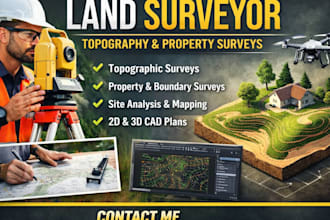 do land surveyor for topography land survey accurate property and site survey