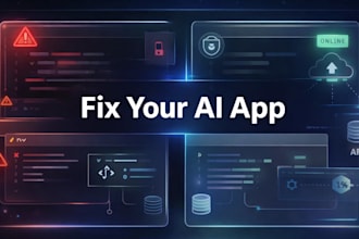 fix, debug, and deploy your lovable, boltnew, or replit app