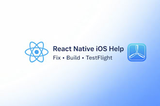build, fix or deploy your react native ios app to testflight