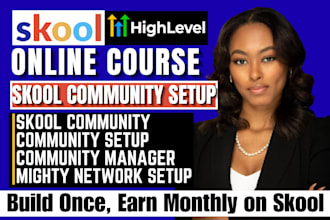 setup skool online community circle so commuinity course creation, skool expert