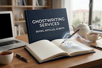 professionally ghostwrite high quality articles, blogs, and content