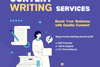 write SEO blog articles on health, lifestyle and education