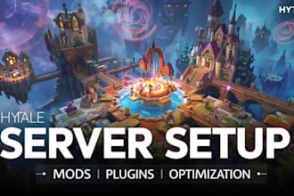 create and configure a professional hytale server with mods and plugins