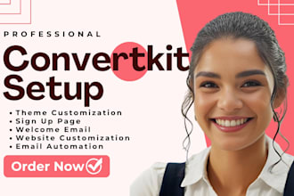 design kit newsletter kit landing page convertkit email sequence kit automation