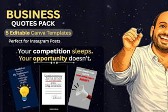 create business quote canva templates for instagram posts
