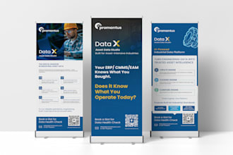 design creative roll up banners design