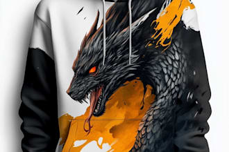 create amazing hoodie mockup design