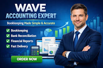 do bookkeeping and accounting using wave accounting software
