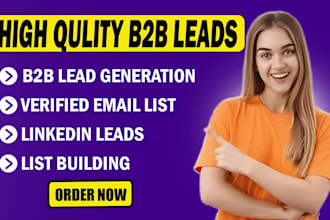 do targeted b2b lead generation, business leads, linkedin leads, list building