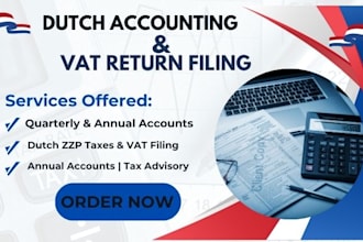 do dutch accounting vat return quarterly filings annual accounts tax advisory