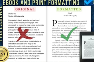 book formatting book editing book proofreading manuscript, paperback formatting