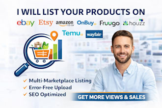 list your products on uk ebay etsy wayfair onbuy fruugo houzz temu trouva amazon