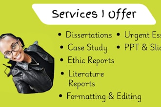 write professional geology essays, case studies, reports and research