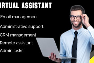 be your professional virtual assistant for admin tasks