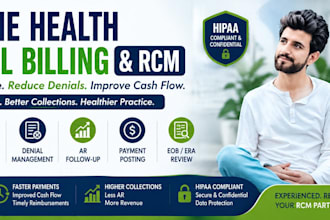 provide home health billing, claims and ar follow up
