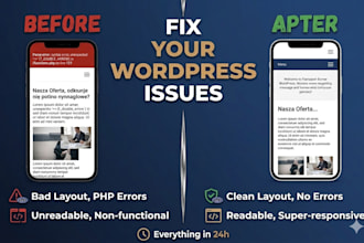 fix wordpress CSS, HTML, and PHP bugs quickly