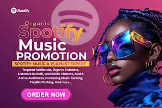 promote your rock metal song to real spotify listeners and boost algorithm reach
