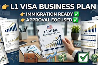 draft an l1 visa business plan for immigration approval