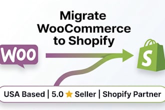 migrate woocommerce to shopify store safely and completely