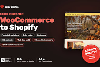 migrate woocommerce to shopify or shopify plus safely and completely
