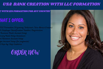 usa bank creation US llc owners, USA llc and ein number registration US bank