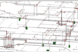 model mep systems and work with point cloud