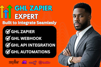 build ghl zapier integration, ghl automation, ghl webhook, and ghl CRM API
