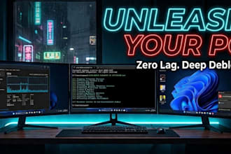 debloat and speed up your windows PC