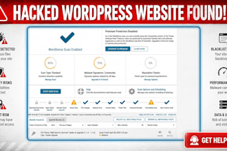 wordpress malware removal and website security hardening to fix hacked sites