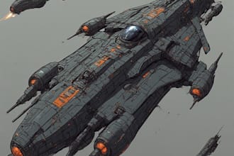 do sci fi spaceship design