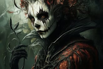 dark fantasy horror character creation