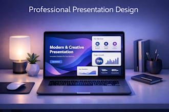 create a clean and modern powerpoint presentation