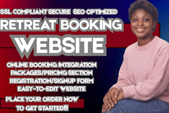 vitual retreat website wellness retreat site retreat booking site online retreat