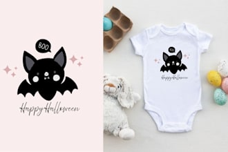 do cute cartoon t shirt design for kids