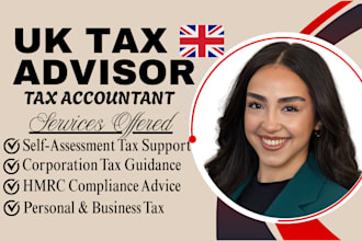 be your UK tax advisor, tax accountant and answer UK tax queries