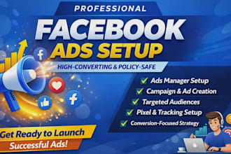 setup high converting facebook and instagram ads campaign