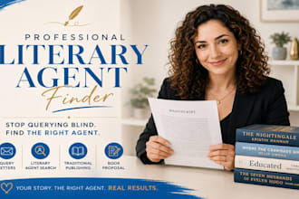find active literary agents for your book, write synopsis, book proposal, query