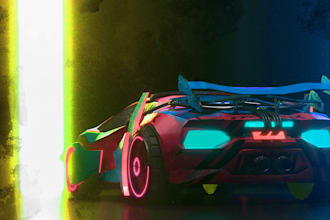 make 3d environment, games, characters, 3d printing props