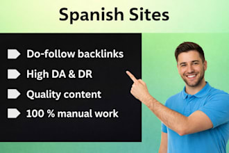 write and publish guest posts on high traffic spanish sites