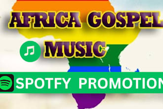 promote your african gospel music on spotify playlist for organic growth